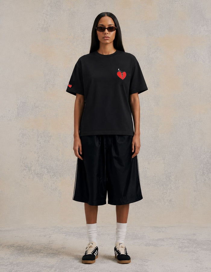 T-shirt Noir — "Le Silence Qui Parle"